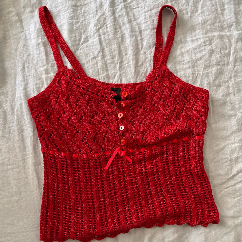 Anna Sui Vintage Milkmaid Top